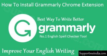 Install Grammarly Chrome Extension