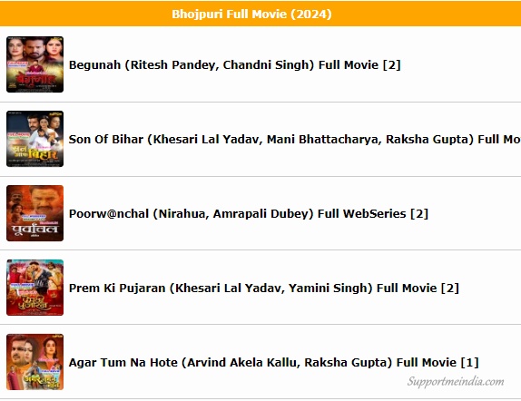 New Releases Bhojpuri movies 2024