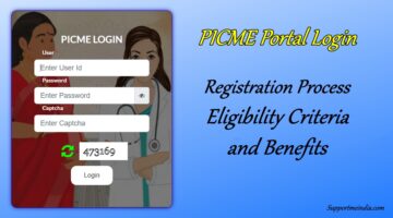 Picme login registration